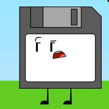 character: floppy disk